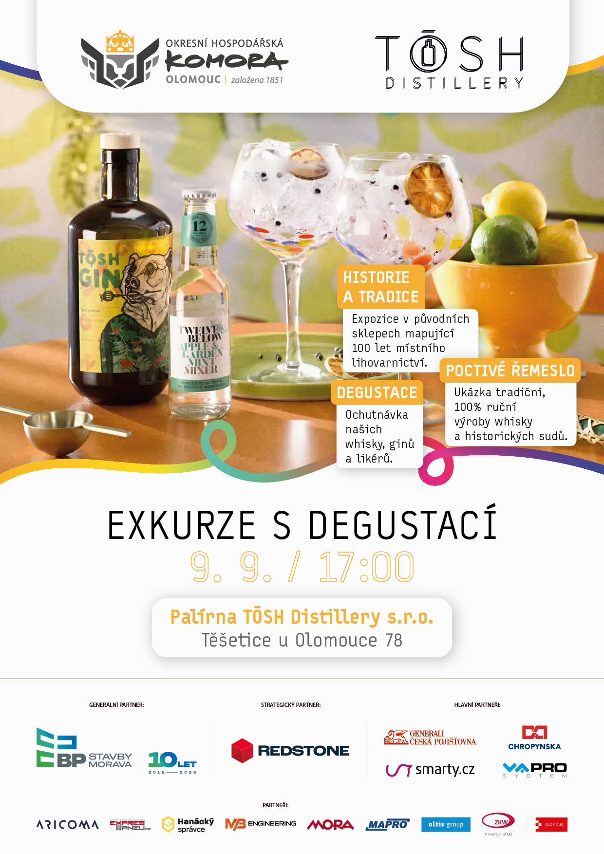 Exkurze s degustací v palírně TOSH