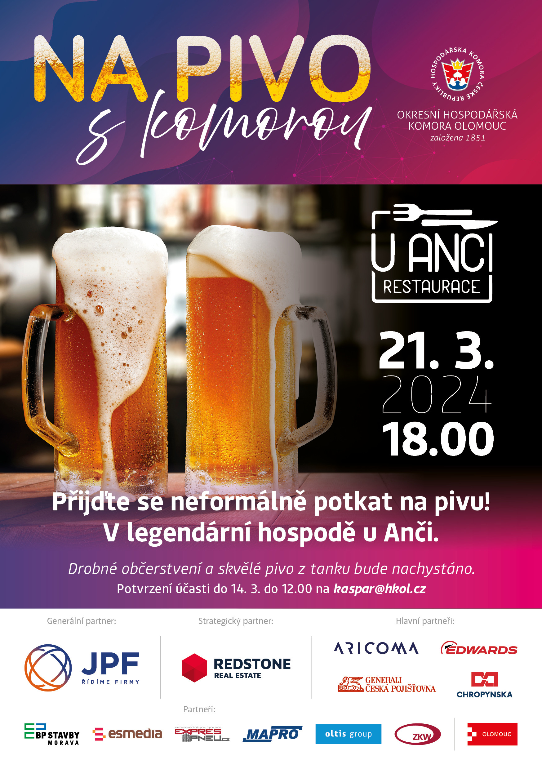Na pivo s komorou U Anči