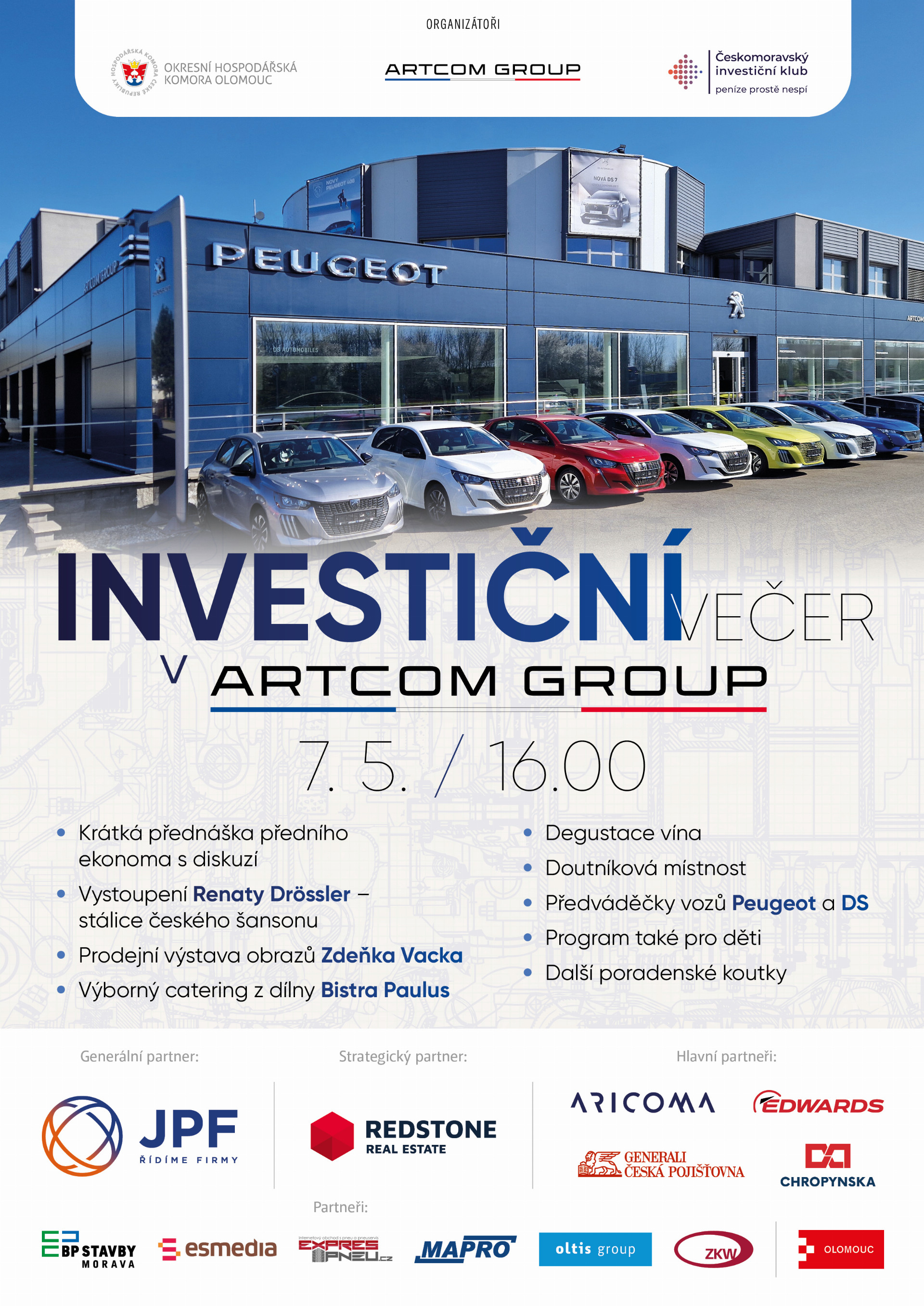 Investiční večer v ArtCom group