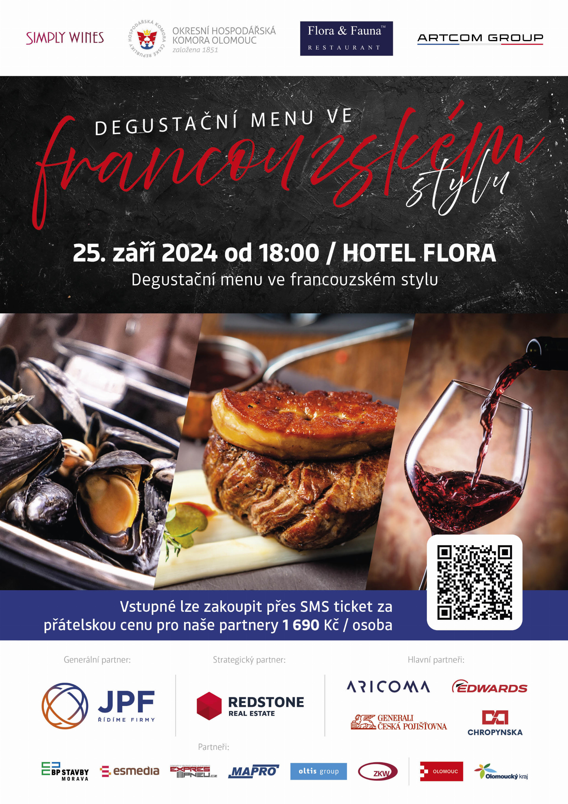 Francouzský večer v hotelu Flora
