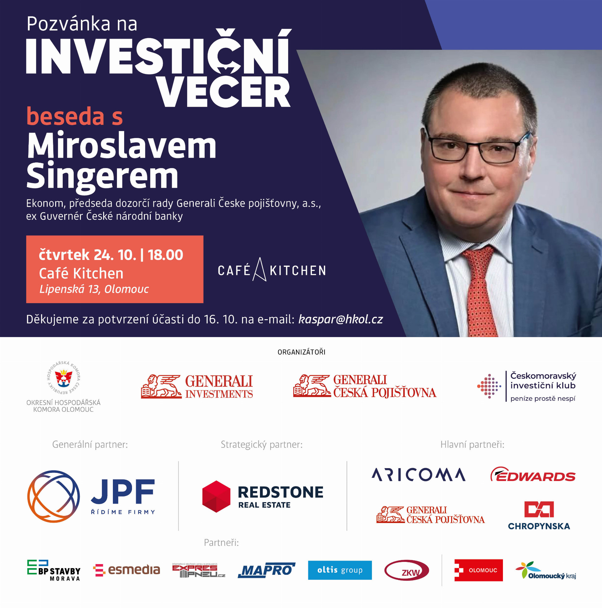 Investiční večer s Miroslavem Singerem
