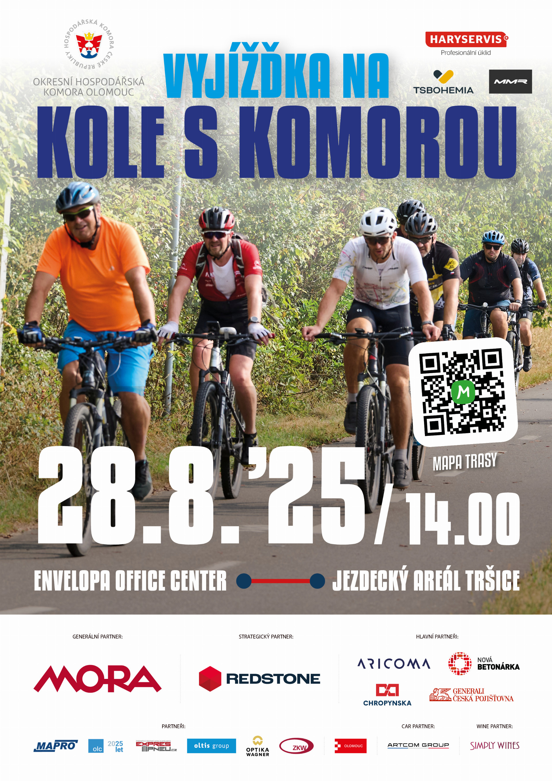 Na kole s komorou 2025