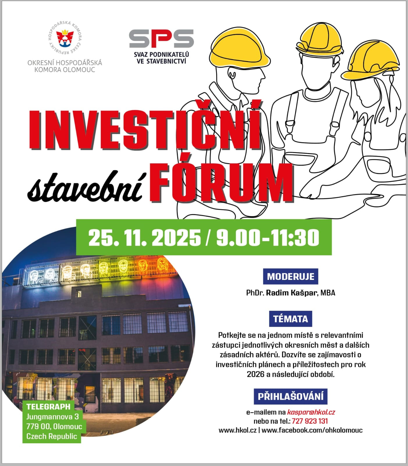 Investiční fórum - stavební