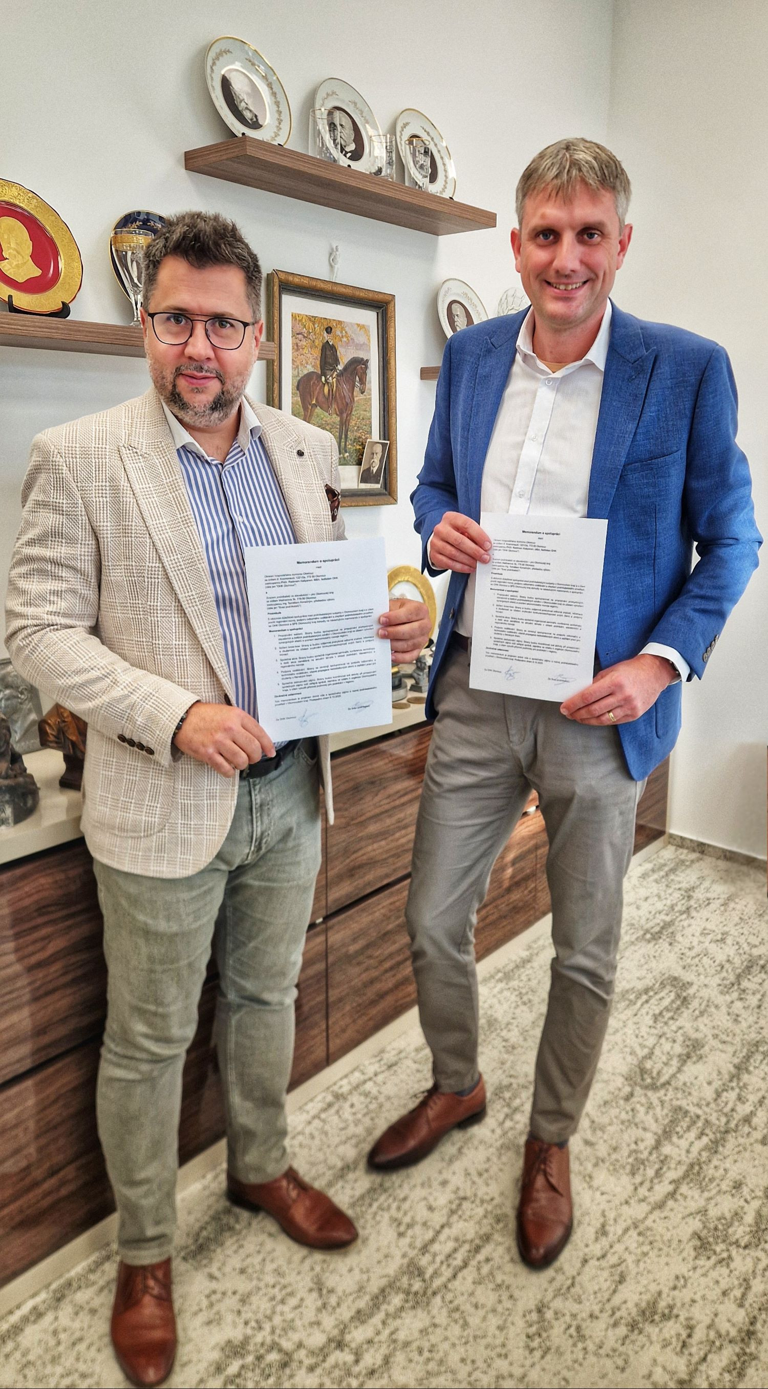 OHK Olomouc a Svaz podnikatelů ve stavebnictví spojují síly pro silnější region