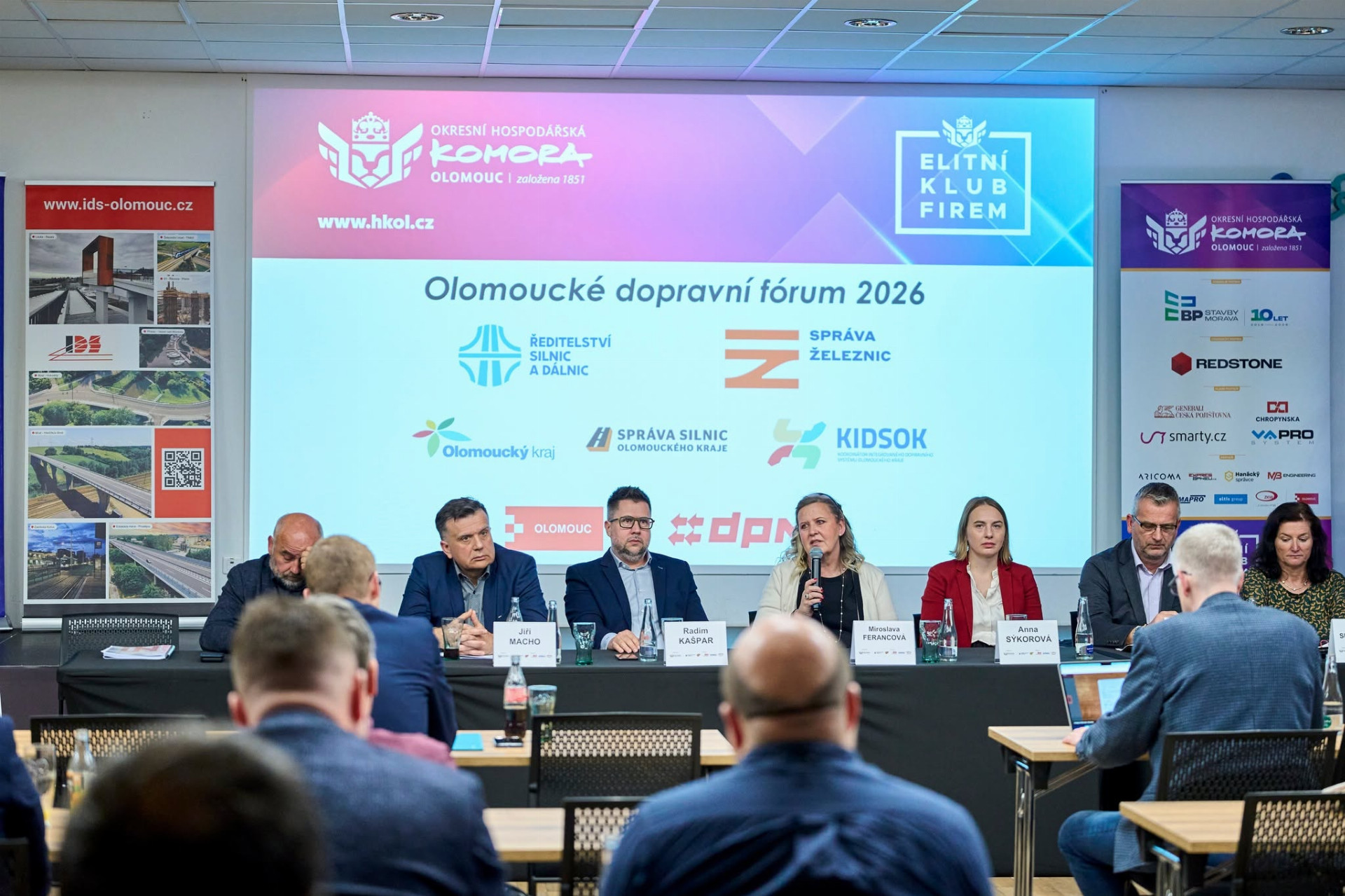 Olomoucké dopravní fórum otevřelo důležitá témata pro firmy i celý region